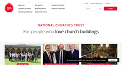 Desktop Screenshot of nationalchurchestrust.org